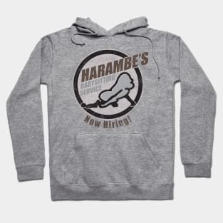 Harambe's Babysitting Services Hoodie